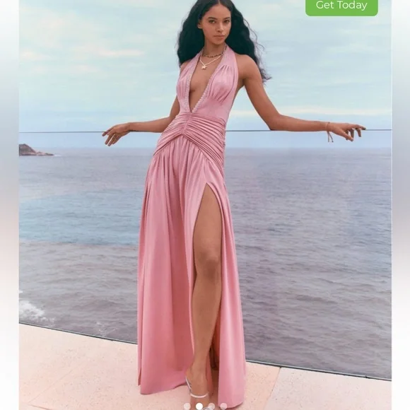 PatBO Pink Moonlight Gown - Picture 2 of 4